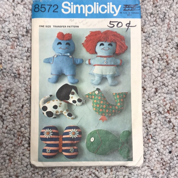 Vintage doll patterns - Picture 6 of 7